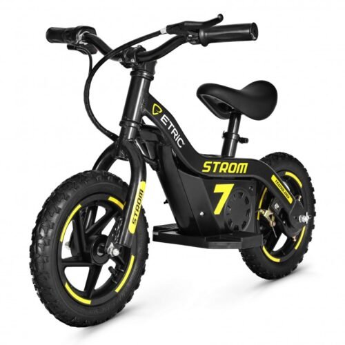 Moto eléctrica infantil STROM 14" (NEGRO)